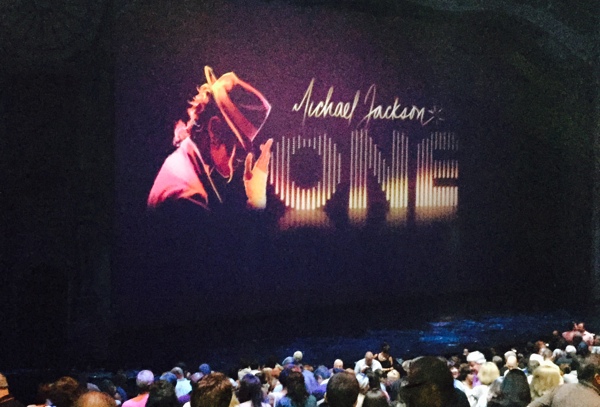 Caught the Michael Jackson ONE by Cirque du Soleil show with my buddy Caroline