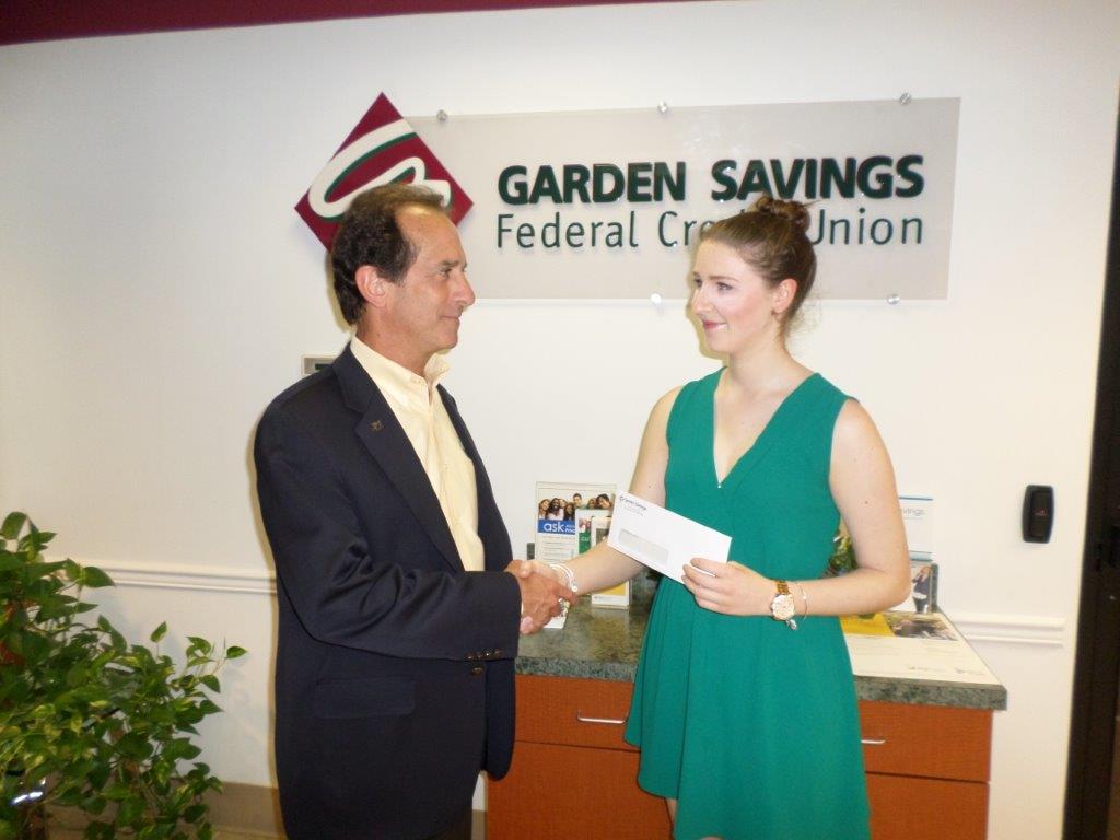 Garden Savings Federal Credit Union Awards Two Book Scholarships