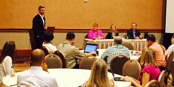 Payments Technology Panel: Chris Otey (CU Wallet), Fredda McDonald (PSCU) and Leah Work (Co-op Financial Services)