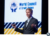 Luke Williams, author of Disrupt: Think the Unthinkable to Spark Transformation in Your Business, advised credit unions to think disruptively during Tuesday's general session.