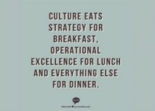 Culture eats strategy for breakfast