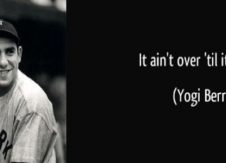 Yogi’s words of wisdom