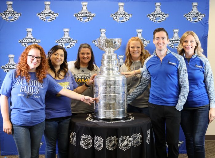 Stanley Cup engraved with names of 2018-19 Blues