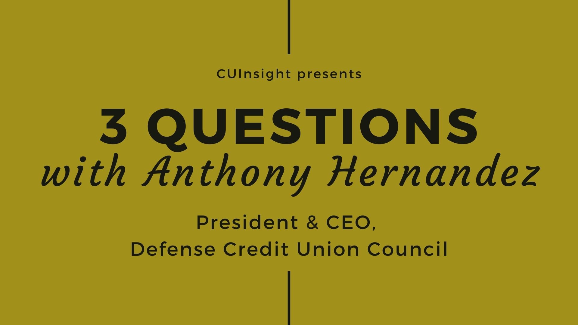3 questions with DCUC’s Anthony Hernandez