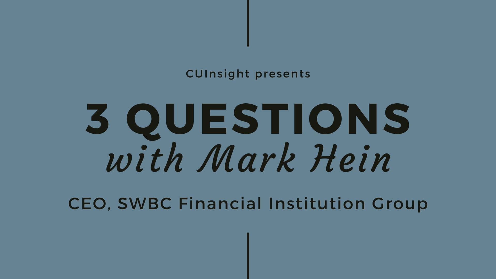 Three questions