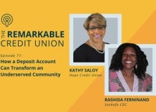 How a deposit account can transform an underserved community