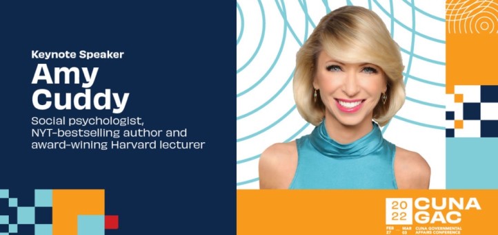 Amy Cuddy will outline steps to harness ‘power of presence’ at CUNA GAC