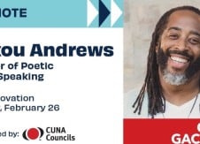 Spoken-word poet, inspirational speaker Sekou Andrews to open CUNA GAC