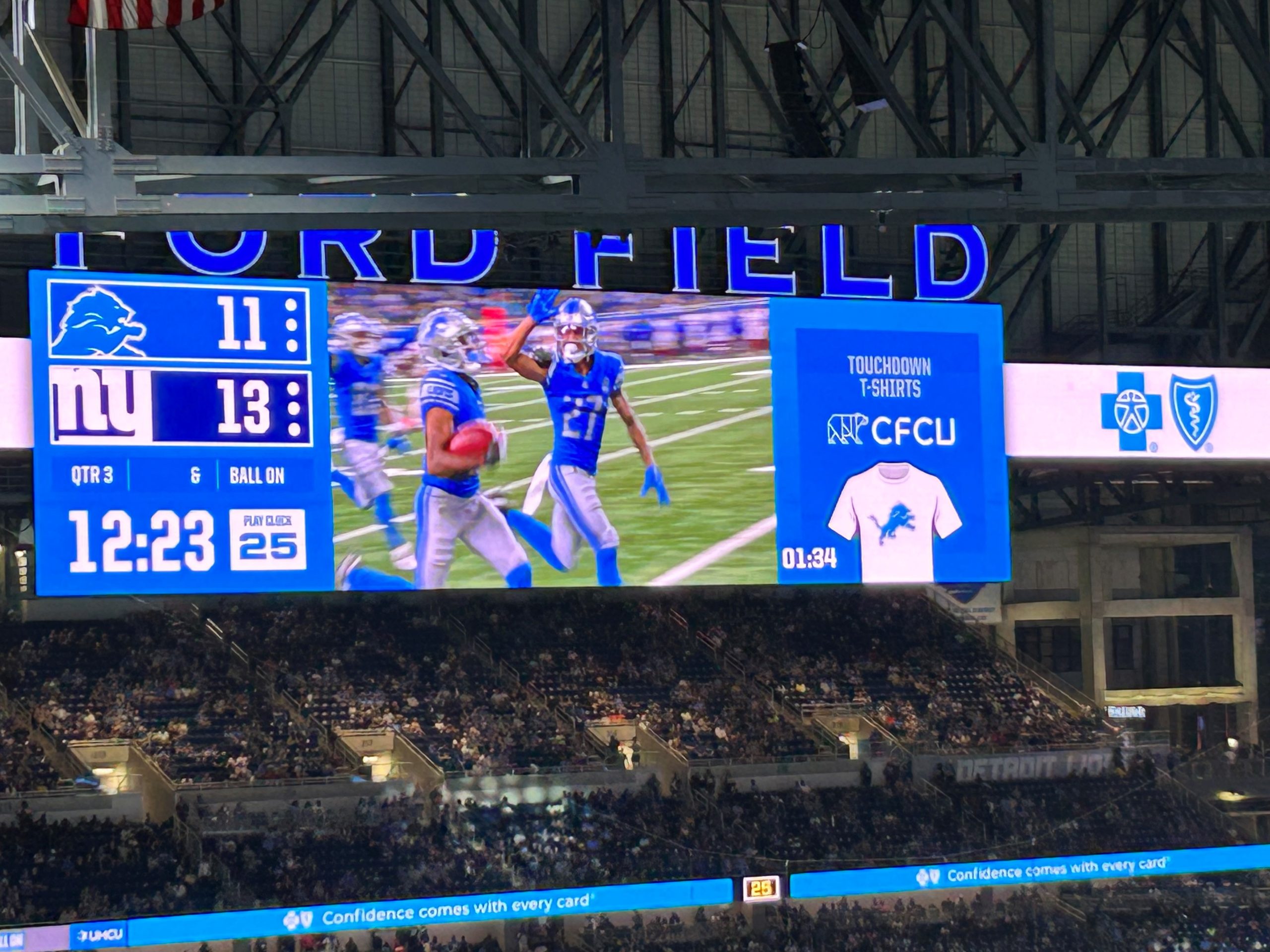 CFCU launches partnership with Detroit Lions, will help fans achieve their  “impossible dreams” outside Ford Field on gamedays - CUInsight
