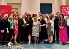 Credit unions accept Founders Award from CMN Hospitals