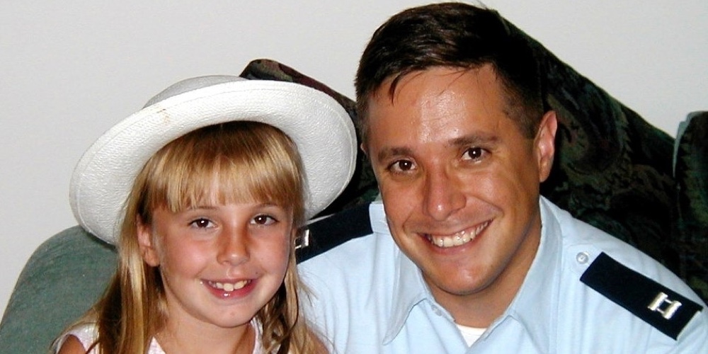 Capt Hernandez and Daughter