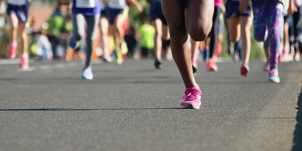 Running children