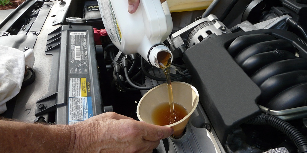 Adding Oil To A Car