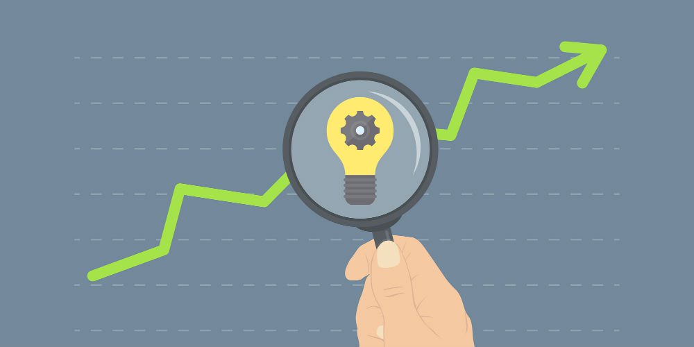 bigstock-Analyzing-Growth-Flat-Illustra-558371632