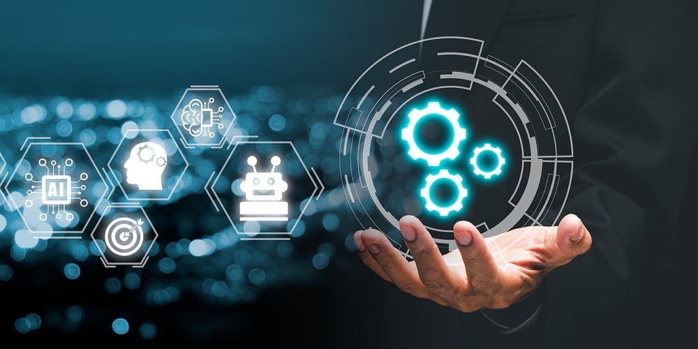 Automation Business Technology Concept