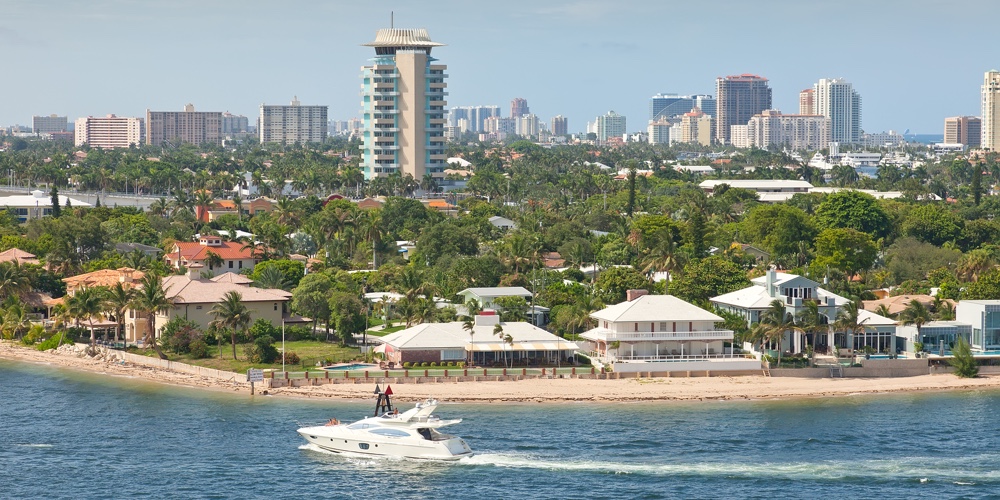 Beautiful City Of Fort Lauderdale|View of Fort Lauderdale from the air