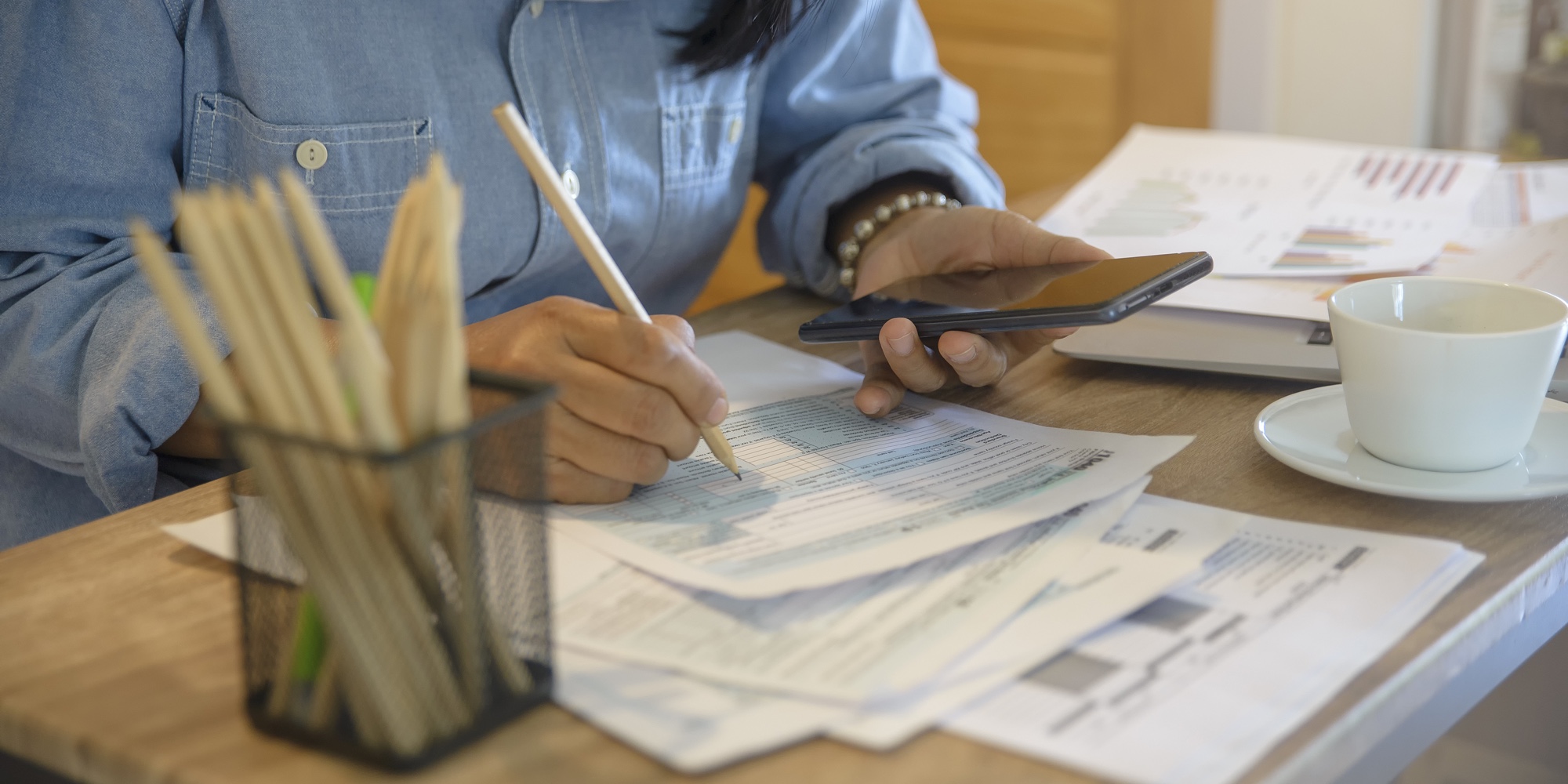 Budget And Tax Planning Concept