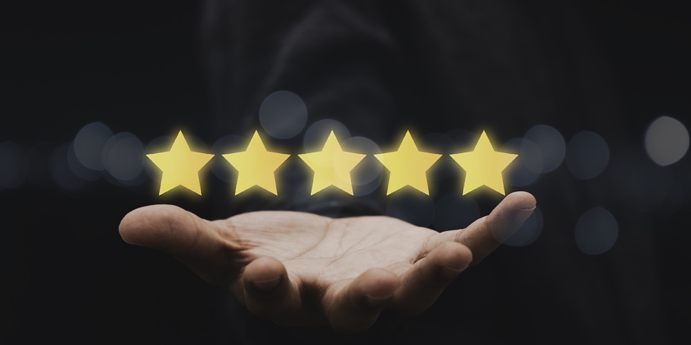 Screen Shot 2022-05-09 at 3.58.49 PM|Screen Shot 2022-05-09 at 3.59.48 PM|Screen Shot 2022-05-09 at 4.01.50 PM|Businessman Showing Five Star On Hand For Customer Evaluation Result. Customer Satisfaction For Prod