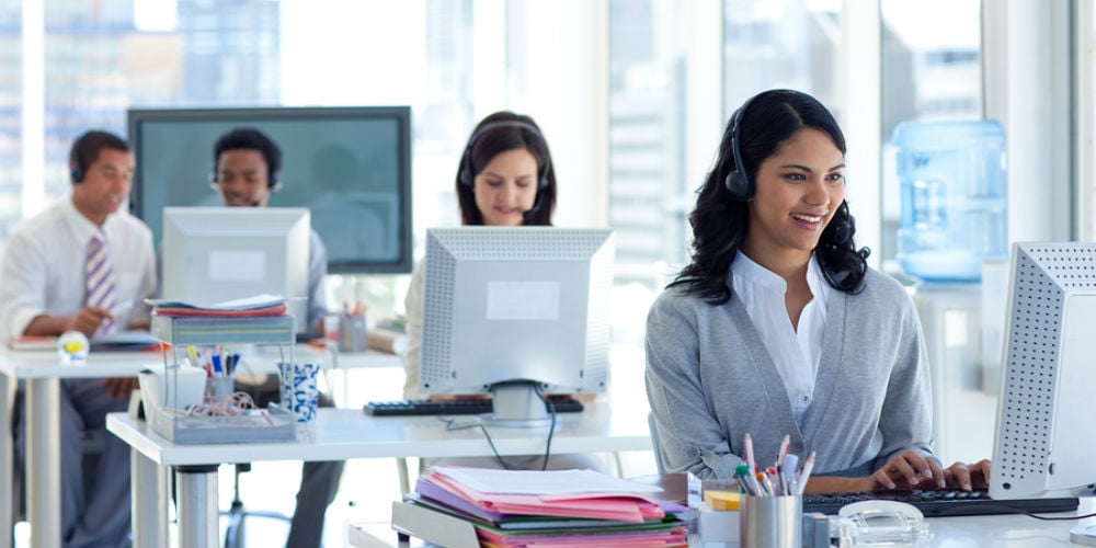 bigstock-Businesswoman-In-A-Call-Center-6066901