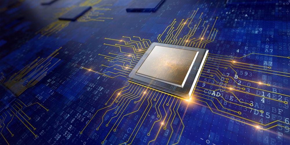 Central Computer Processors CPU concept