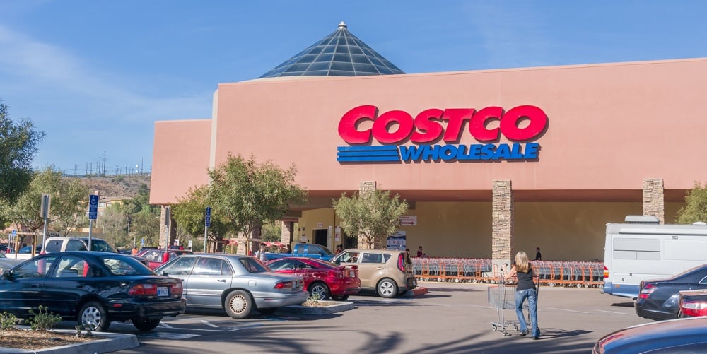 Costco Wholesale Store Exterior