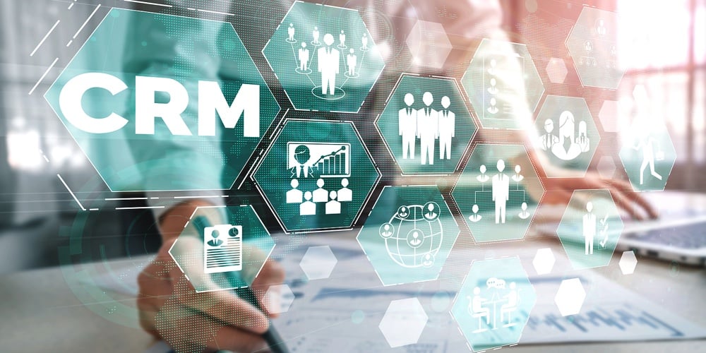 Crm Customer Relationship Management For Business Sales Marketing System Concept Presented In Futuri