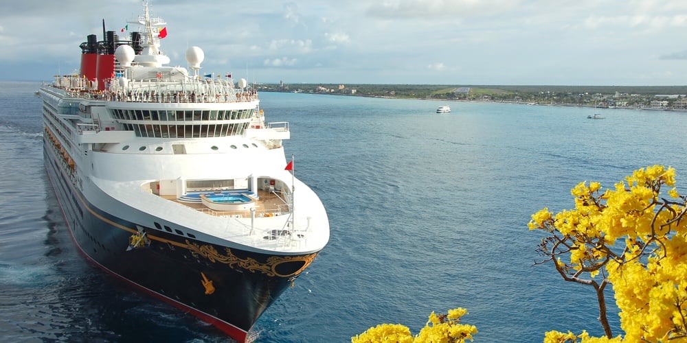 bigstock-Cruise-Ship-Approaching-Port-1611873