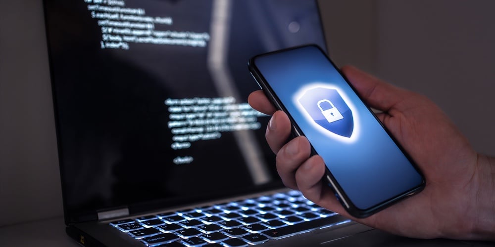 Cyber Security In Phone And Laptop To Protect From Fraud