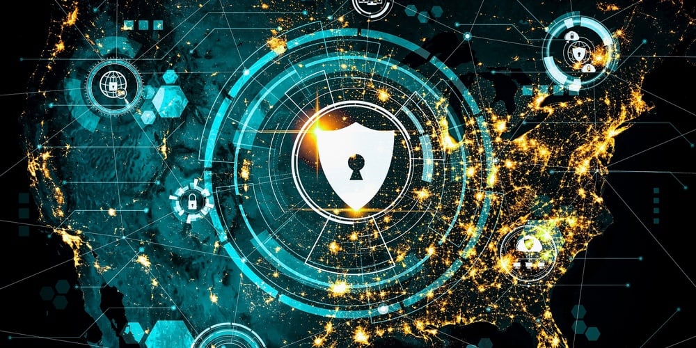 Cyber Security Technology And Online Data Protection In An Innovative Perception . Concept Of Techno