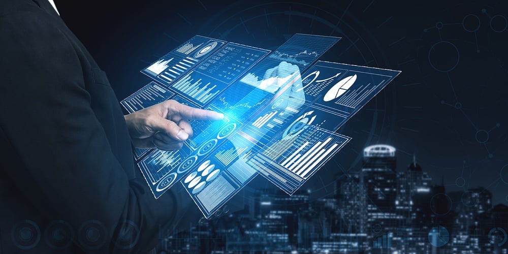 Data Analysis For Business And Finance Concept