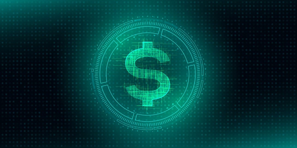 bigstock-Digital-Currency-Usa-Dollar-Si-399771005