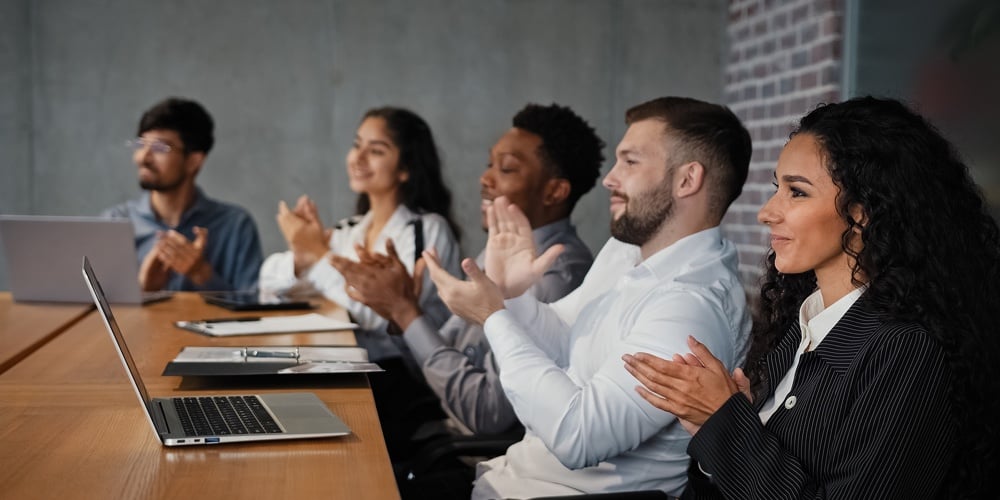 Diverse Multiracial Business Team Partners Colleagues Workers Businesswomen And Businessmen Employee