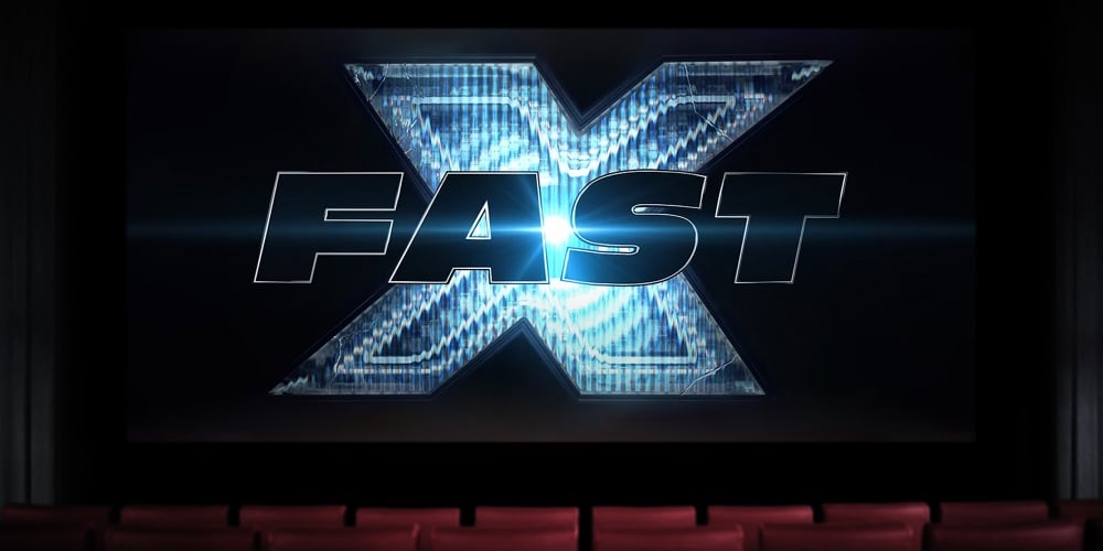 Fast X Also Known As Fast And Furious 10 Movie In The Cinema. Watching A Movie In The Cinema. Astana