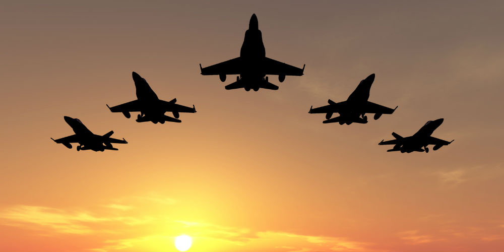 bigstock-Five-Jets-1855140