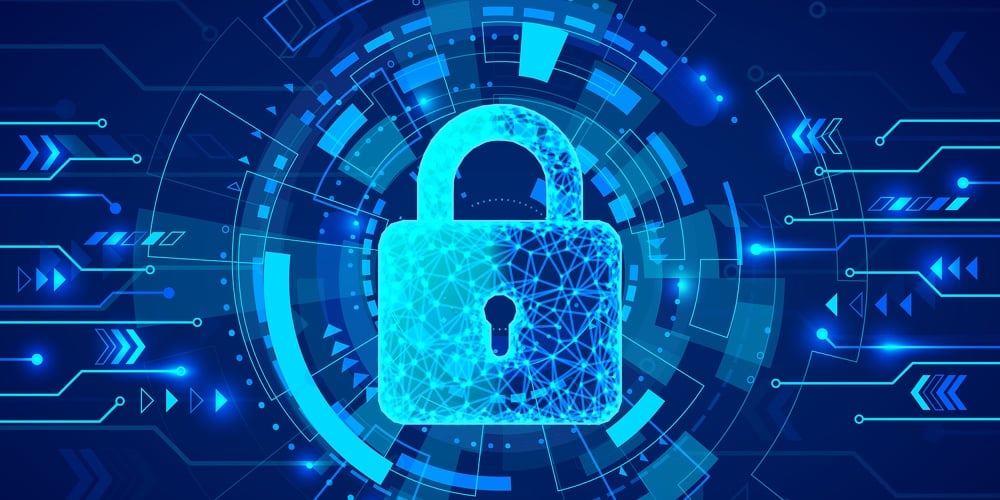 Internet Security. Firewall Or Other Software Or Network Security. Cyber Data Defense Or Information