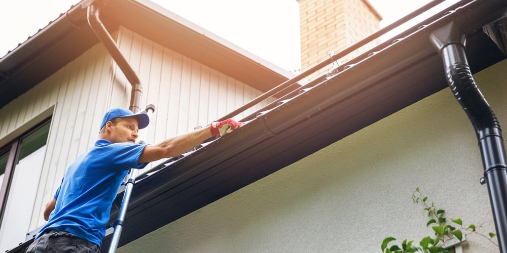 bigstock-Man-On-Ladder-Cleaning-House-G-244783075