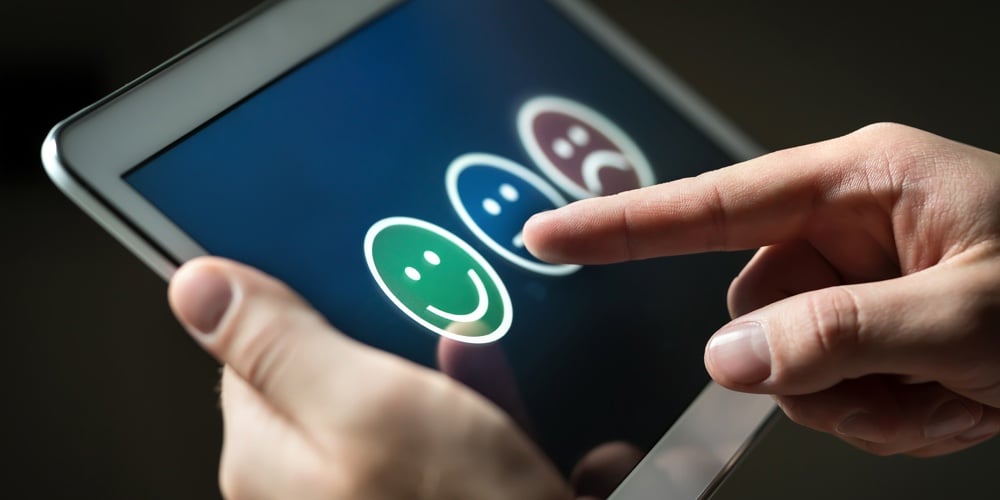 Customer Feedback Giving Rating Based On Experience Or Quality From Product And Service