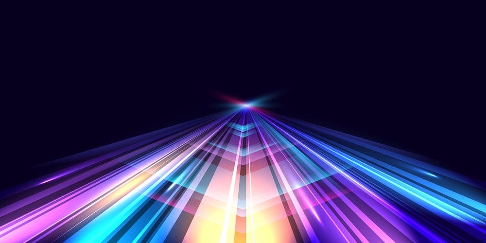 Modern Abstract High-speed Arrows Light Effect Movement. Technology Futuristic Dynamic Motion. Movem