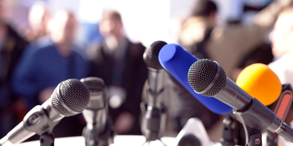 News conference