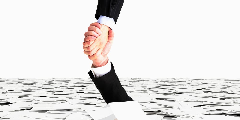 bigstock-One-Hand-Helps-No-To-Sink-In-T-109074545