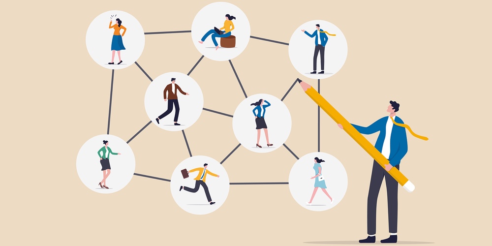 People Networking For Business Opportunity