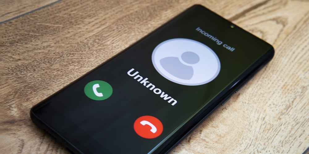 Phone Call From Unknown Number. Scam