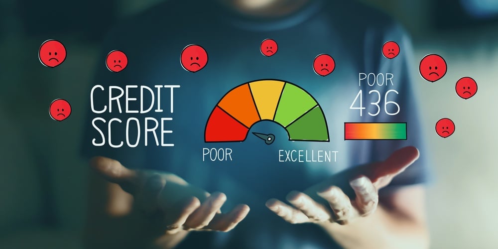bigstock-Poor-Credit-Score-With-Young-M-260840686