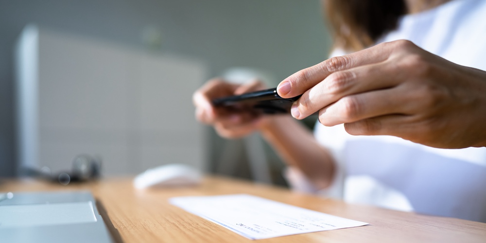 Remote Check Deposit Using Mobile Remote. Online Capture