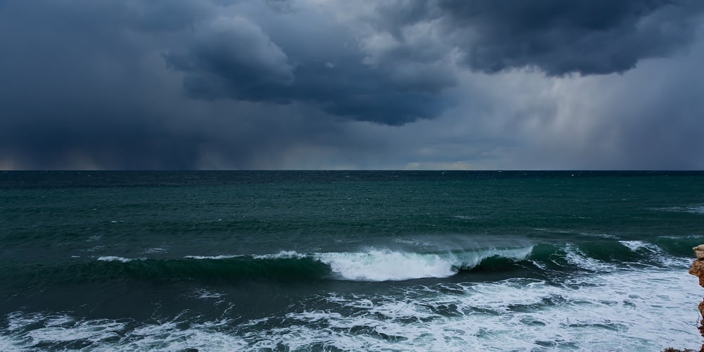 CU_Insight_Delinquincies Map_PROOF|Storm Clouds Over The Sea Are Black And Blue. A Hurricane Is Coming