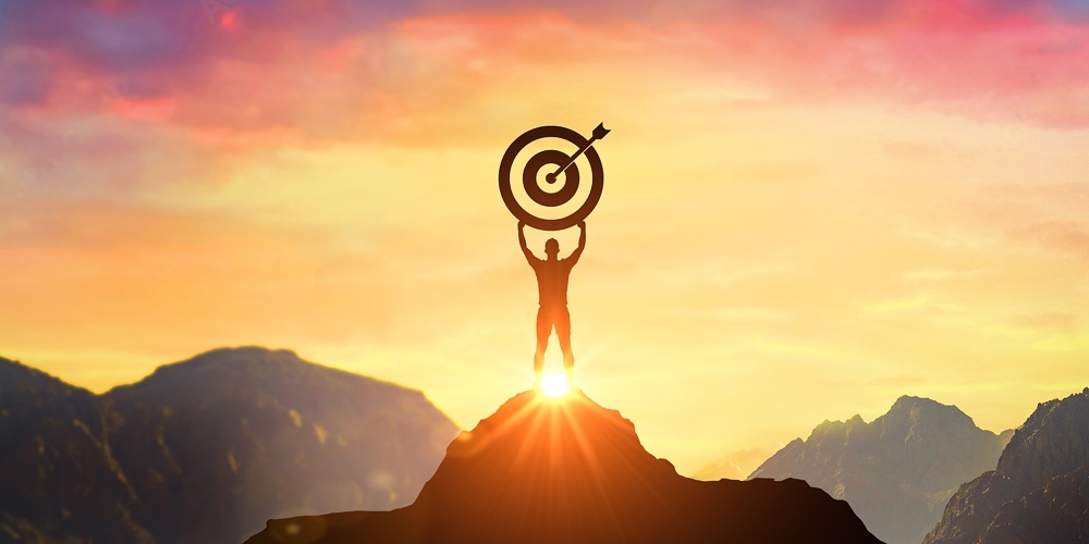 Successfully Achieving Your Goal. Success Business Leadership