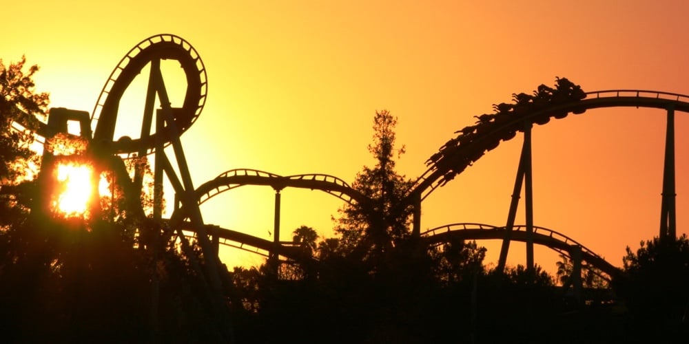 Sunset Roller Coaster