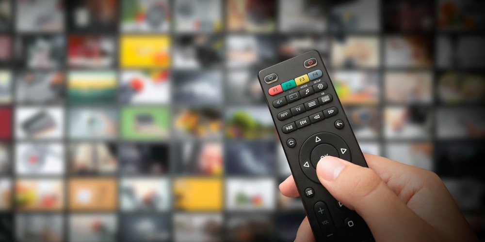 Television Streaming Video. Media Tv On Demand