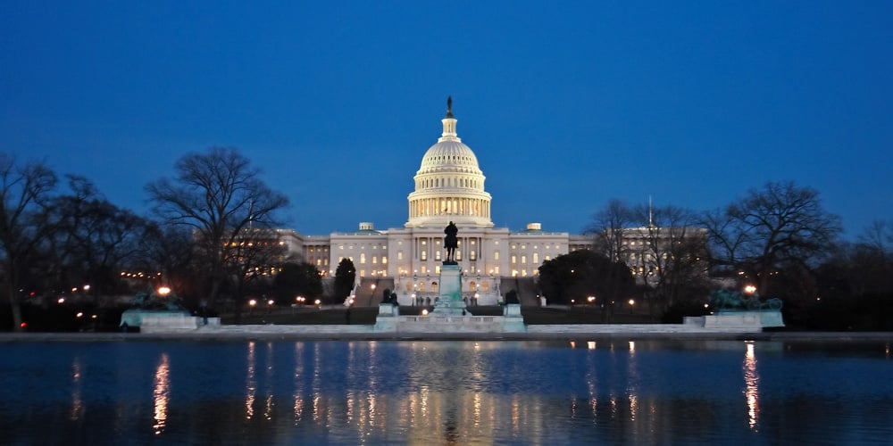 The Capitol At Night