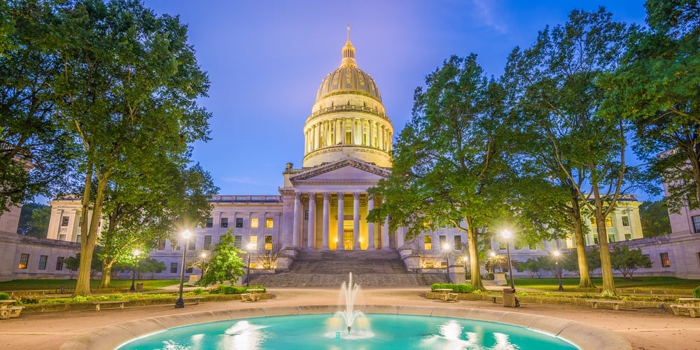 West Virginia State Capitol in Charleston